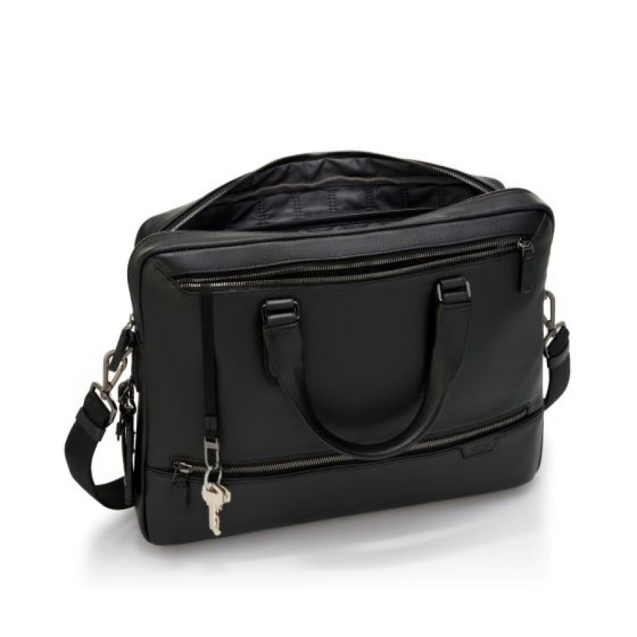 Bags Tumi | Tumi Avondale Top Zip Brief Harrison Leather