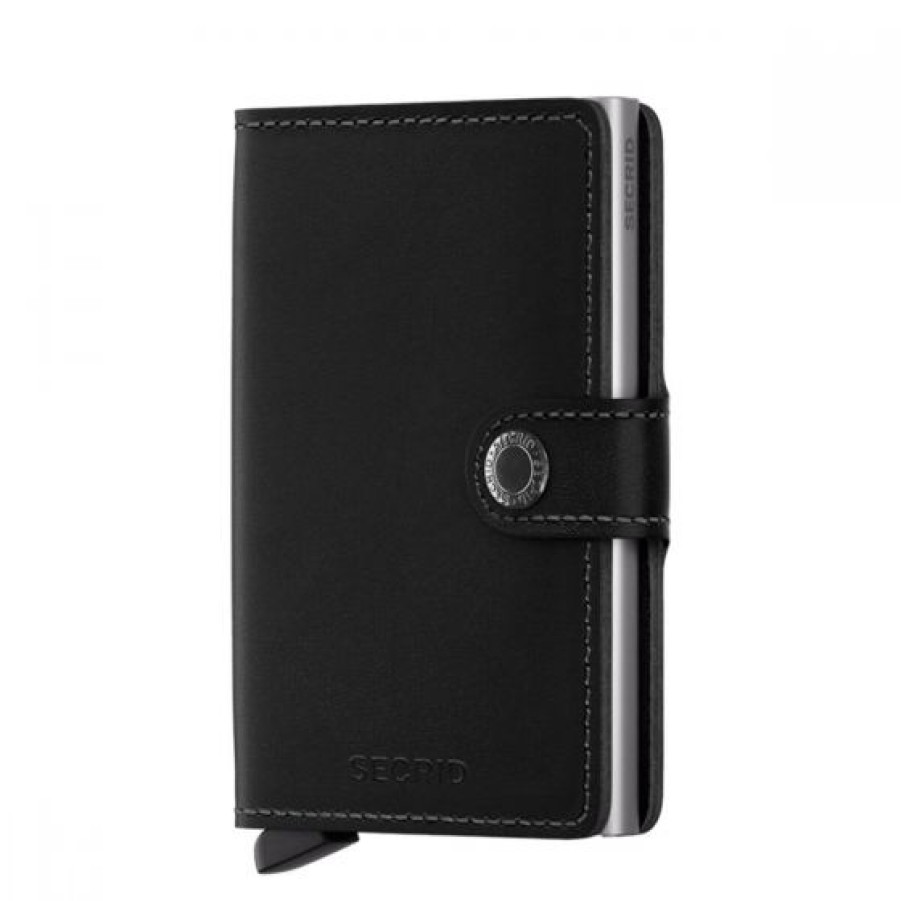 Travel Secrid | Secrid 6 Card Mini Leather Wallet Black