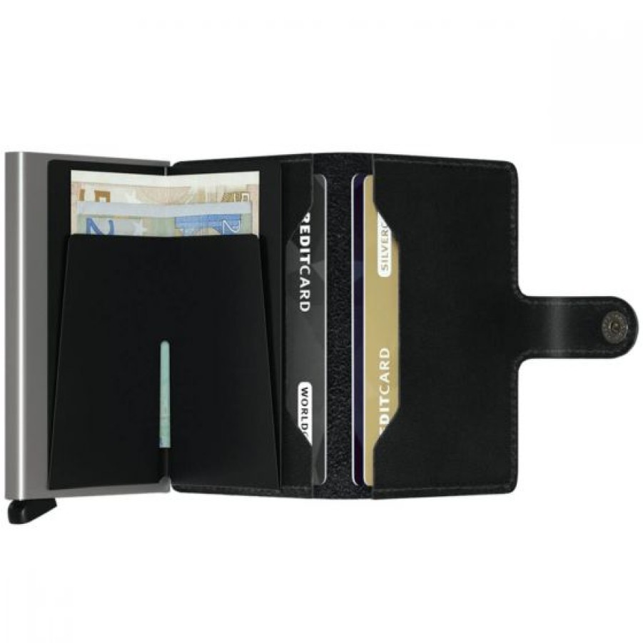 Travel Secrid | Secrid 6 Card Mini Leather Wallet Black