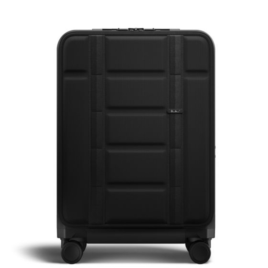 Luggage By Style Db | Db Ramverk Front-Access Cabin Suitcase Black