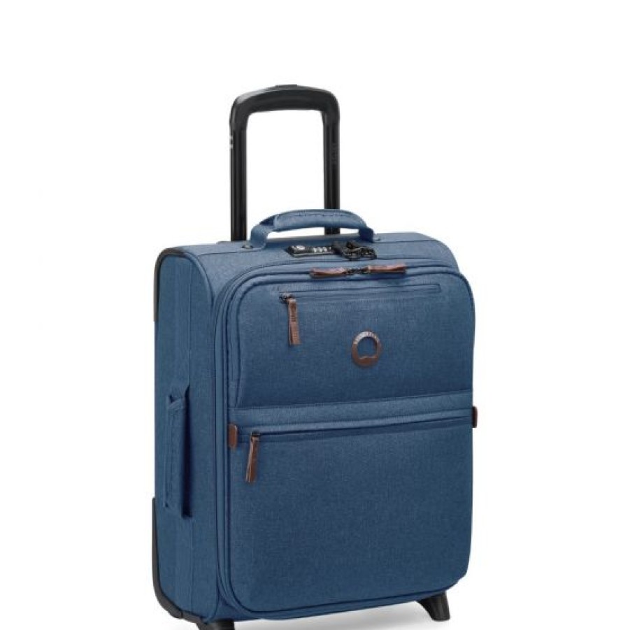 Luggage By Style Delsey | Delsey Cabin Underseater Maubert Suitcase Blue