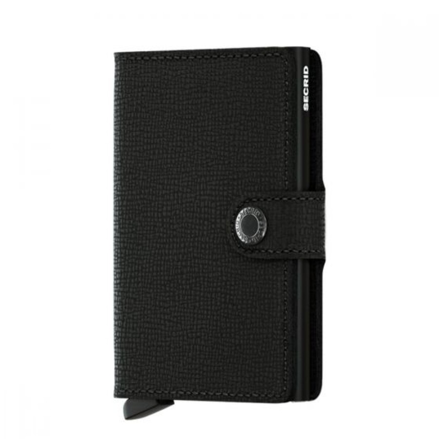 Travel Secrid | Secrid Mini Leather Wallet 6 Cards Black