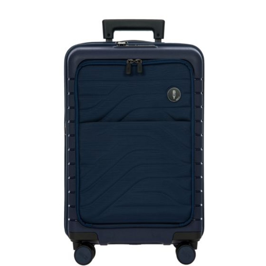 Luggage By Style Bric's | 55Cm Cabin Spinner With Front Pocket- Ulisse