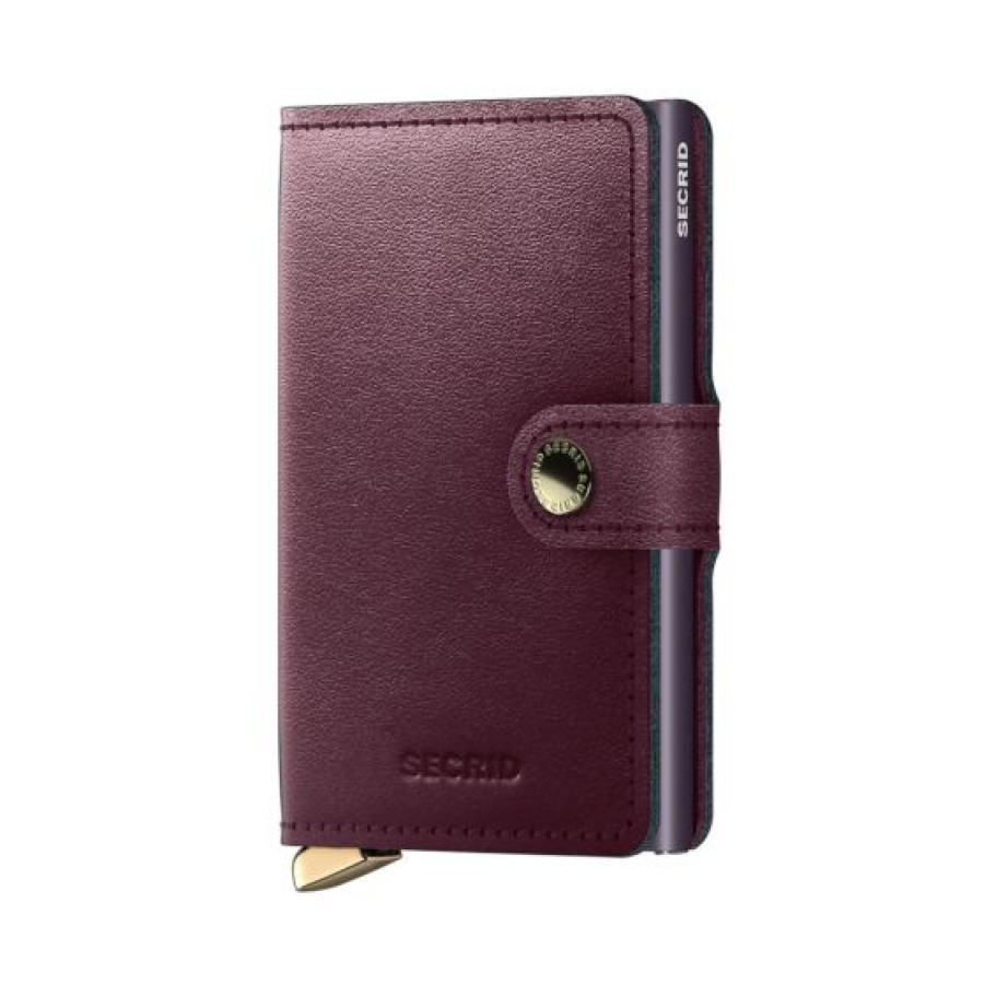 Best Selling Secrid | Secrid Mini Wallet Dusk Leather Bordeaux