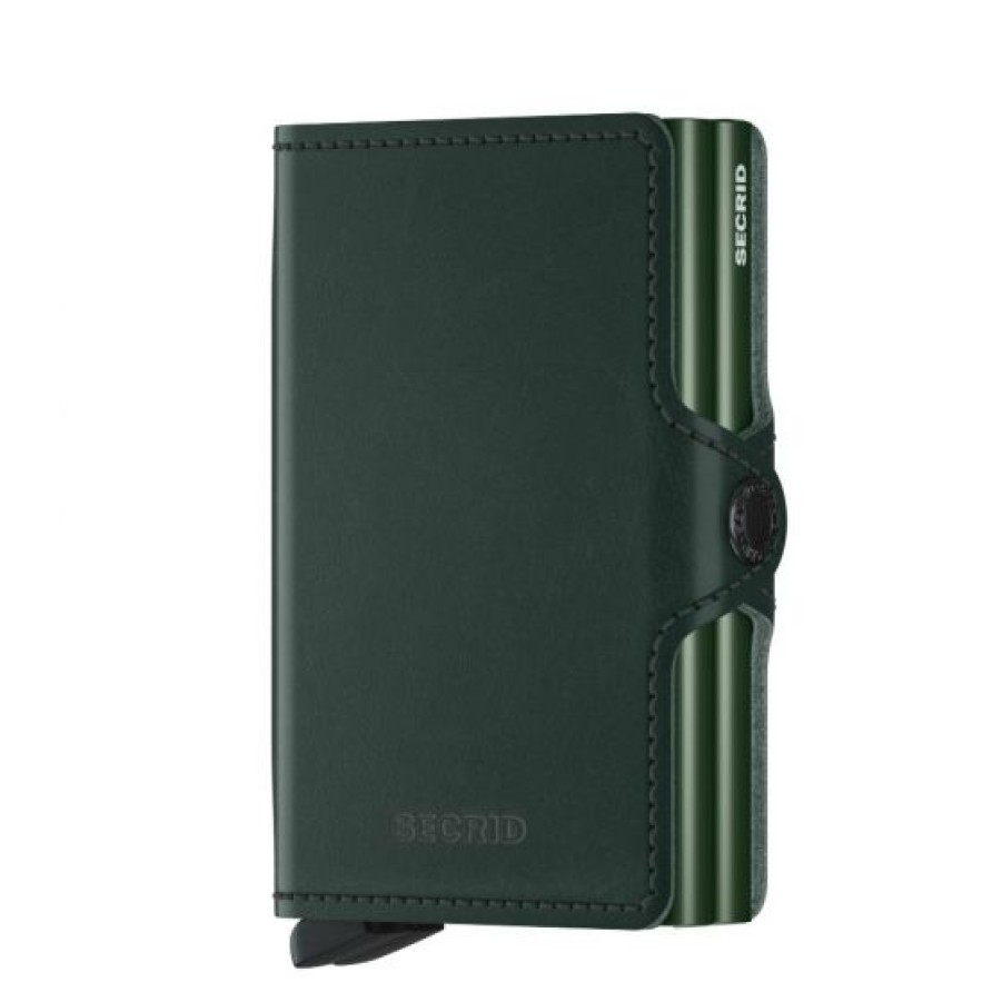 Best Selling Secrid | Secrid Twin Wallet Green Cotton Canvas