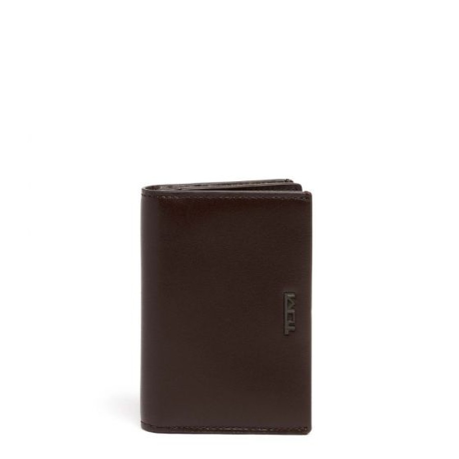 Wallets Tumi | Tumi Nassau Gusseted Card Case Leather