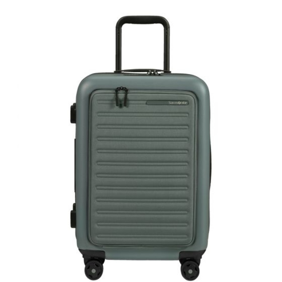 Luggage By Style Samsonite Luggage | Samsonite Stackd 55Cm Spinner Suitcase Forest