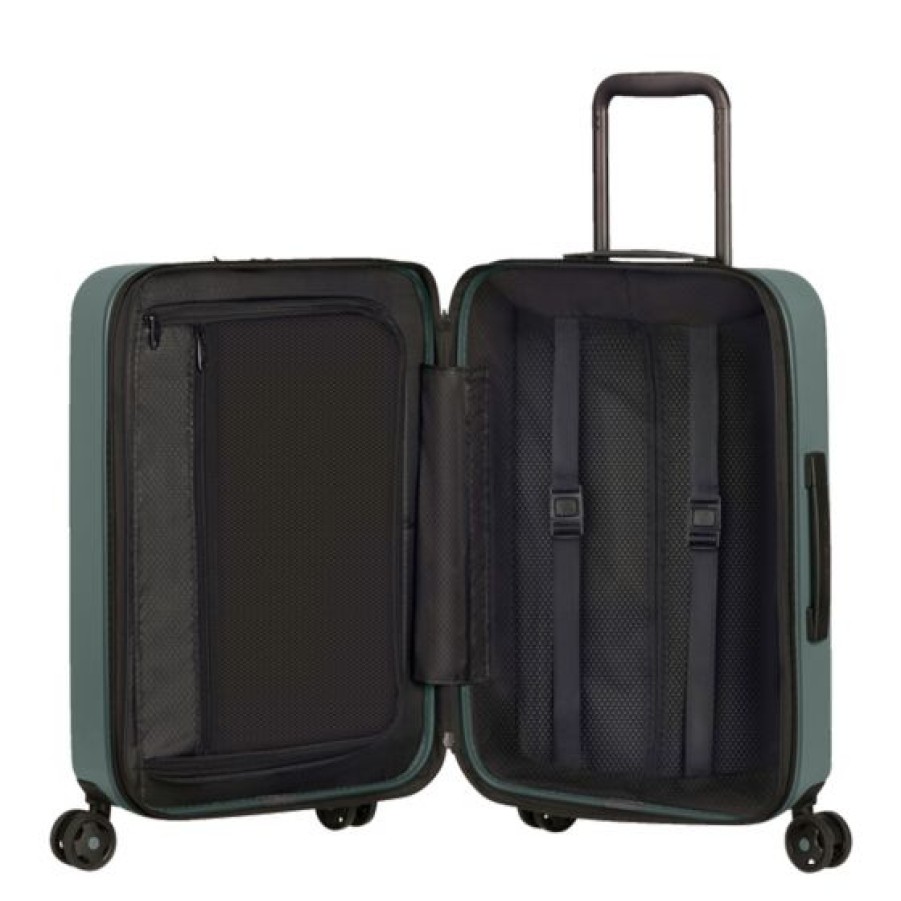 Luggage By Style Samsonite Luggage | Samsonite Stackd 55Cm Spinner Suitcase Forest