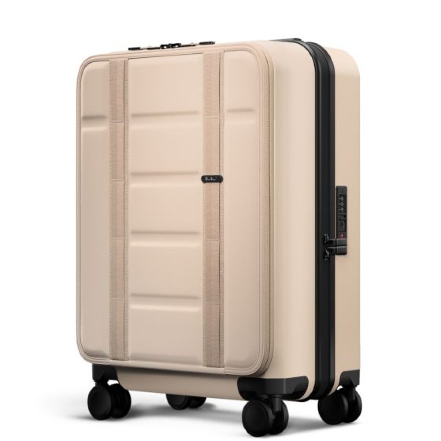 Luggage By Style Db | Db Ramverk Front-Access Cabin Suitcase Beige