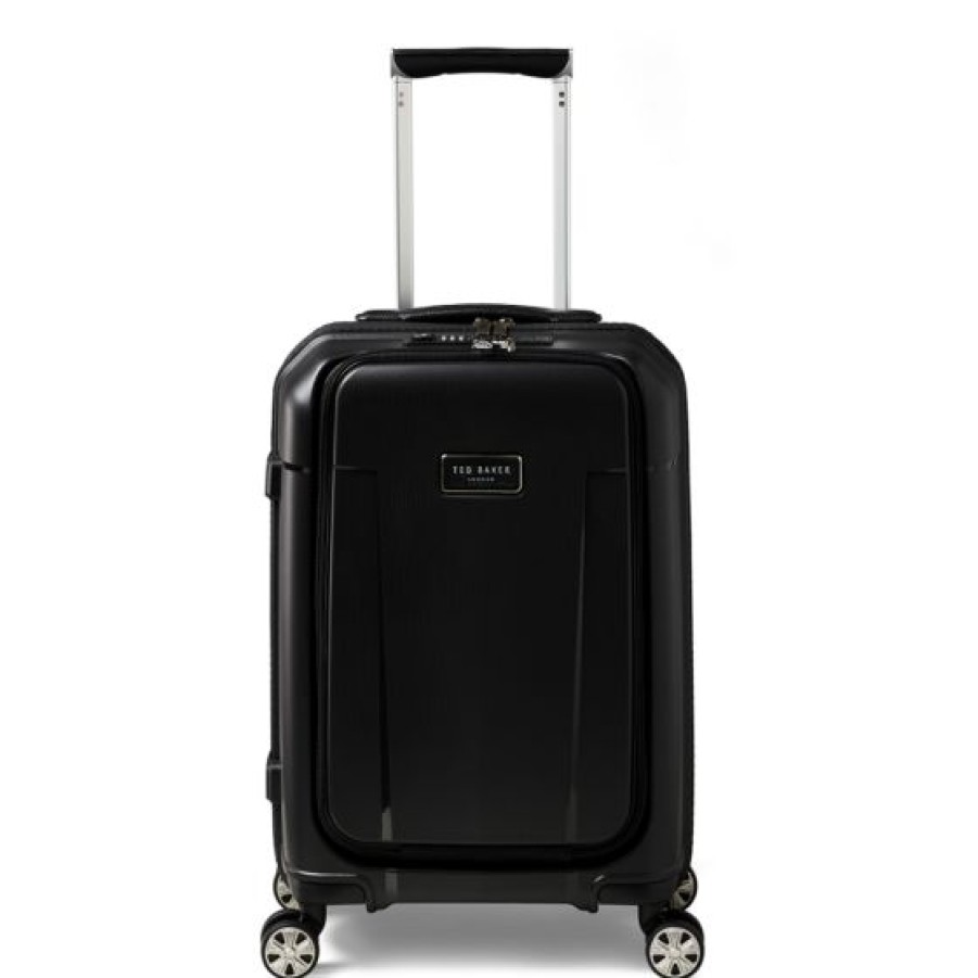 Luggage By Style Ted Baker Luggage | Ted Baker Flying Colours S Suitcase Black