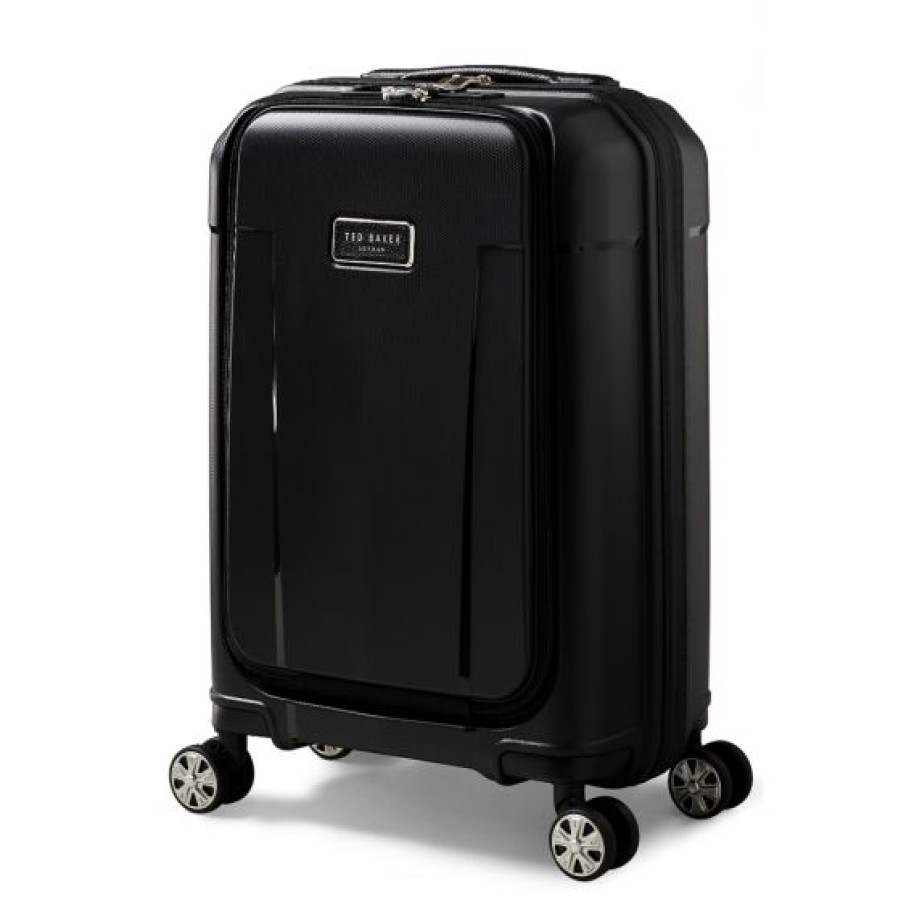 Luggage By Style Ted Baker Luggage | Ted Baker Flying Colours S Suitcase Black