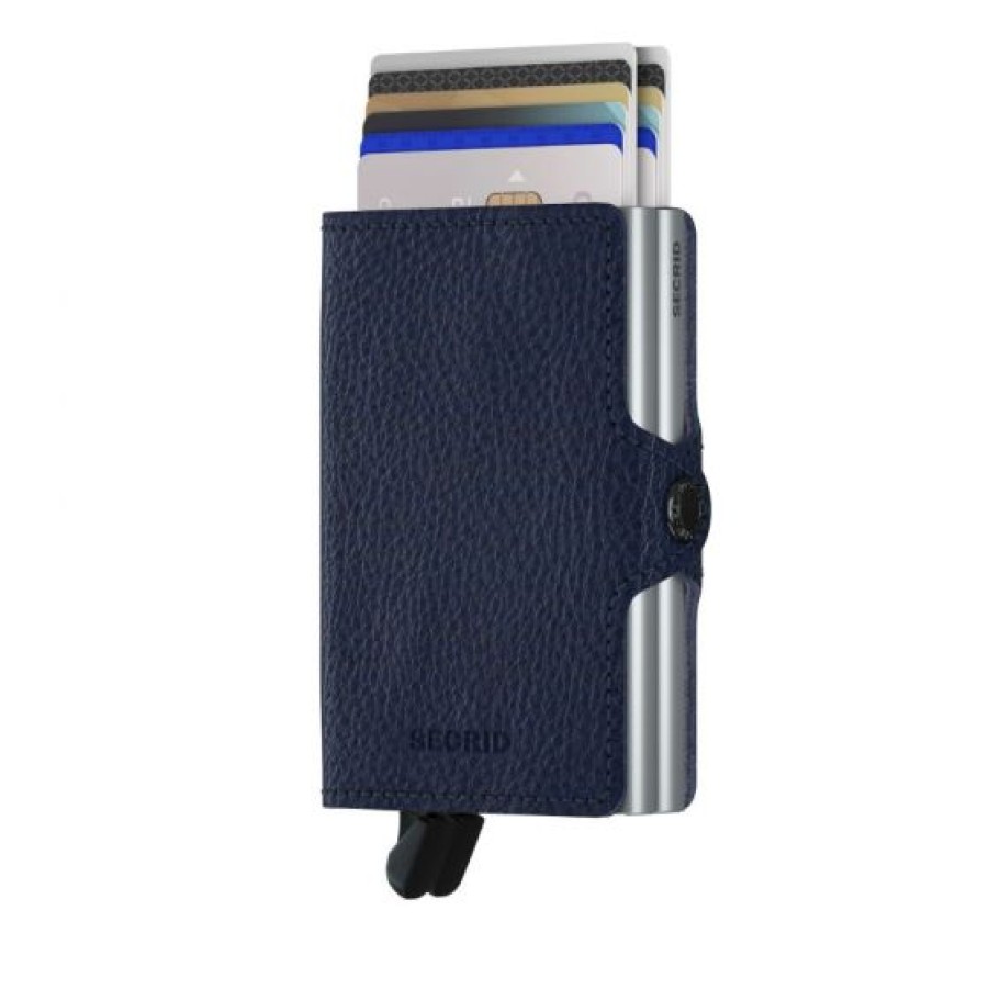 Best Selling Secrid | Secrid Twin Wallet Navy Cotton Canvas