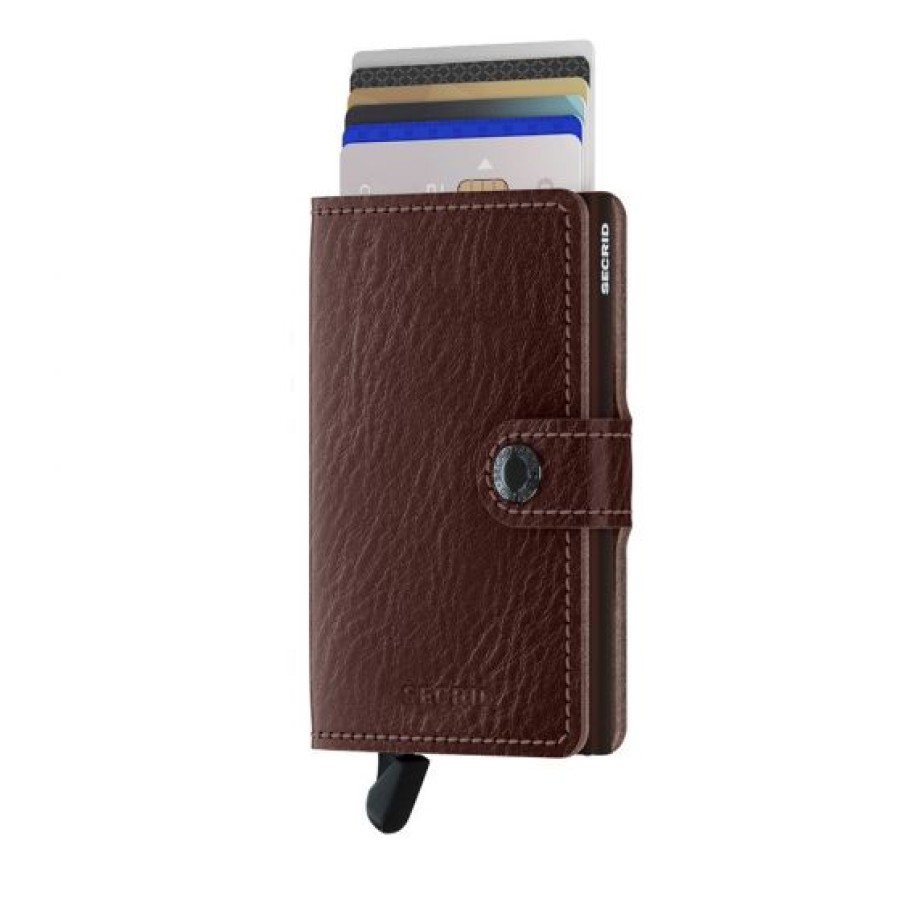 Best Selling Secrid | Secrid Veg Espresso Brown Tanned Wallet