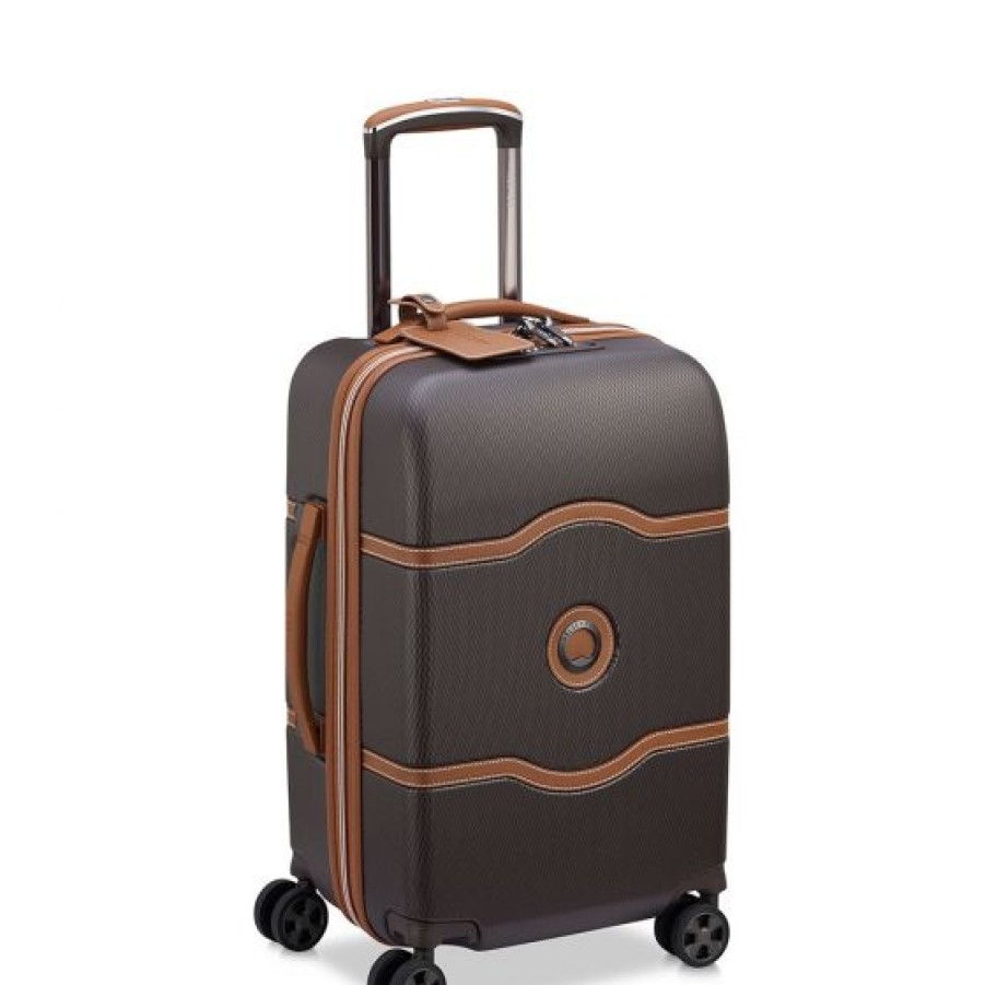 Luggage By Style Delsey | Delsey Chatelet Air 2.0 55Cm Suitcase Brown