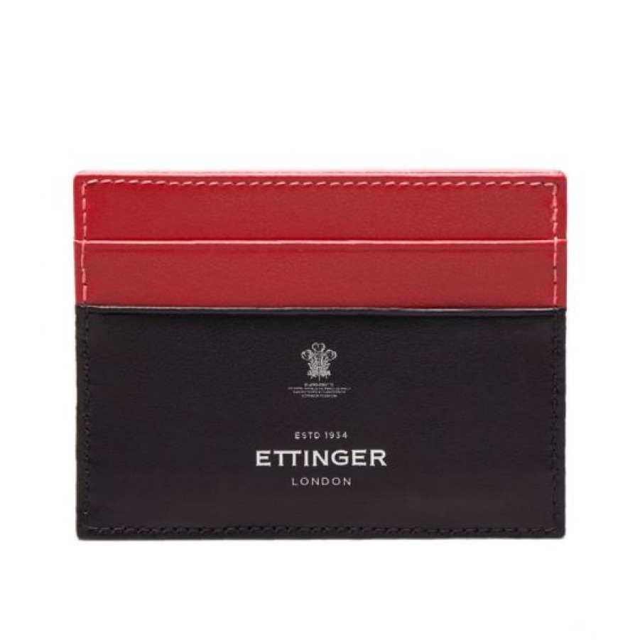 Wallets Ettinger | Ettinger Sterling Flat Credit Card Case