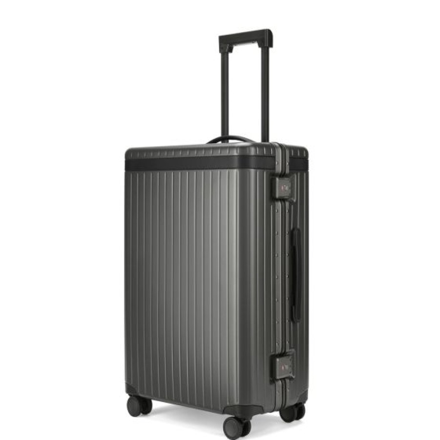 Luggage By Style Carl Friedrik | Carl Friedrik The Check-In Grey/Black