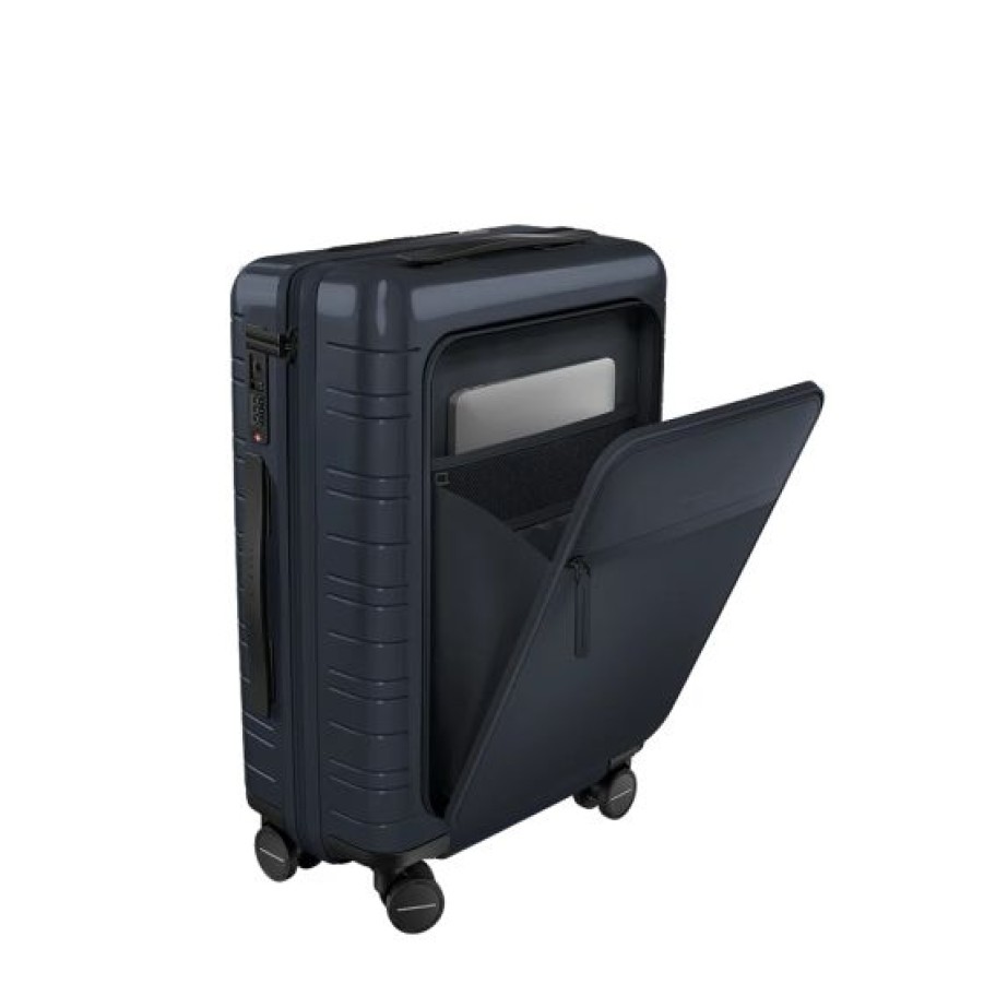 Luggage By Style Horizn Studios | Horizn Studios M5 Essential Cabin Suitcase Blue & Black