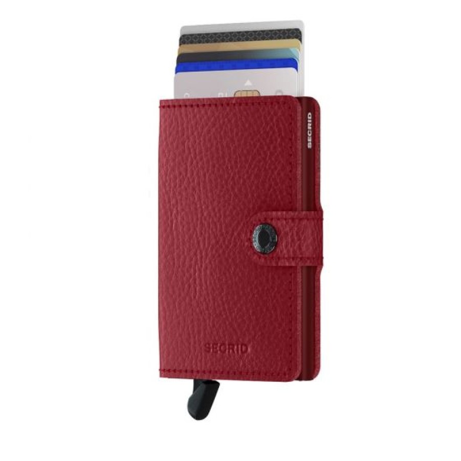 Best Selling Secrid | Secrid Veg Rosso Bordeaux Tanned Wallet