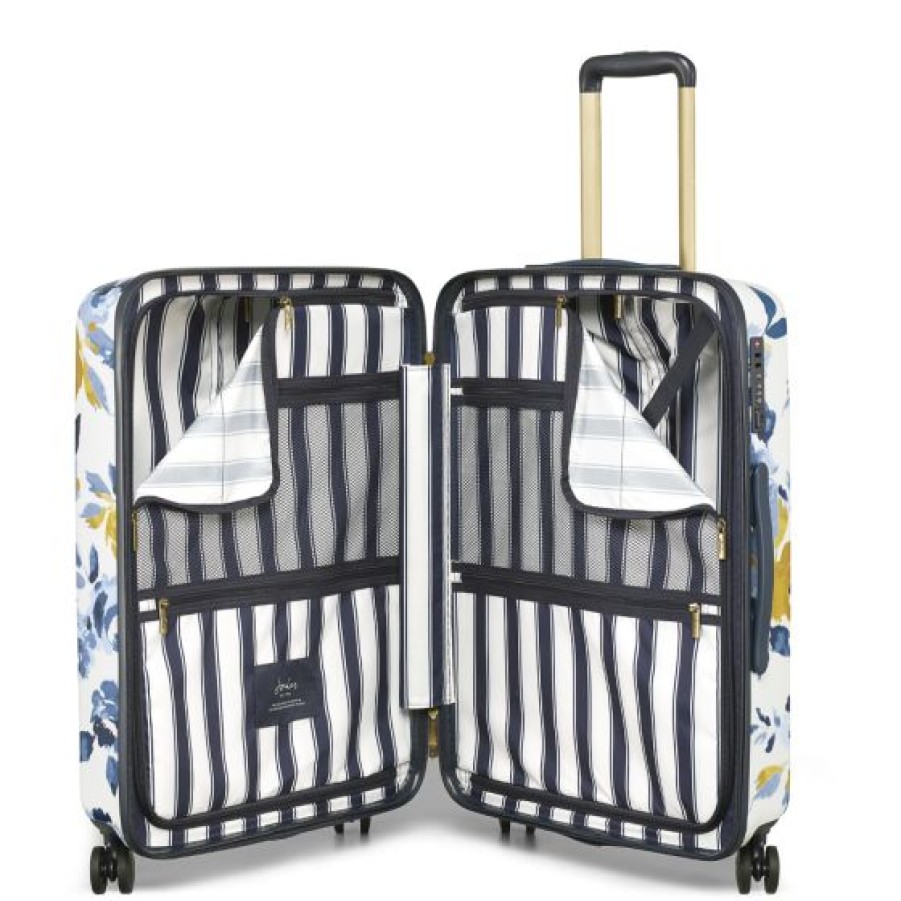 Luggage By Style Joules | Joules Womens Hardside M Trolley Spinner