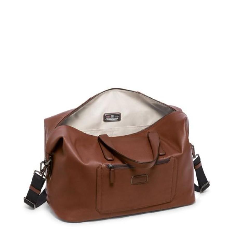 Bags Tumi | Tumi Leather Nelson Duffel Brown 1.88Kg