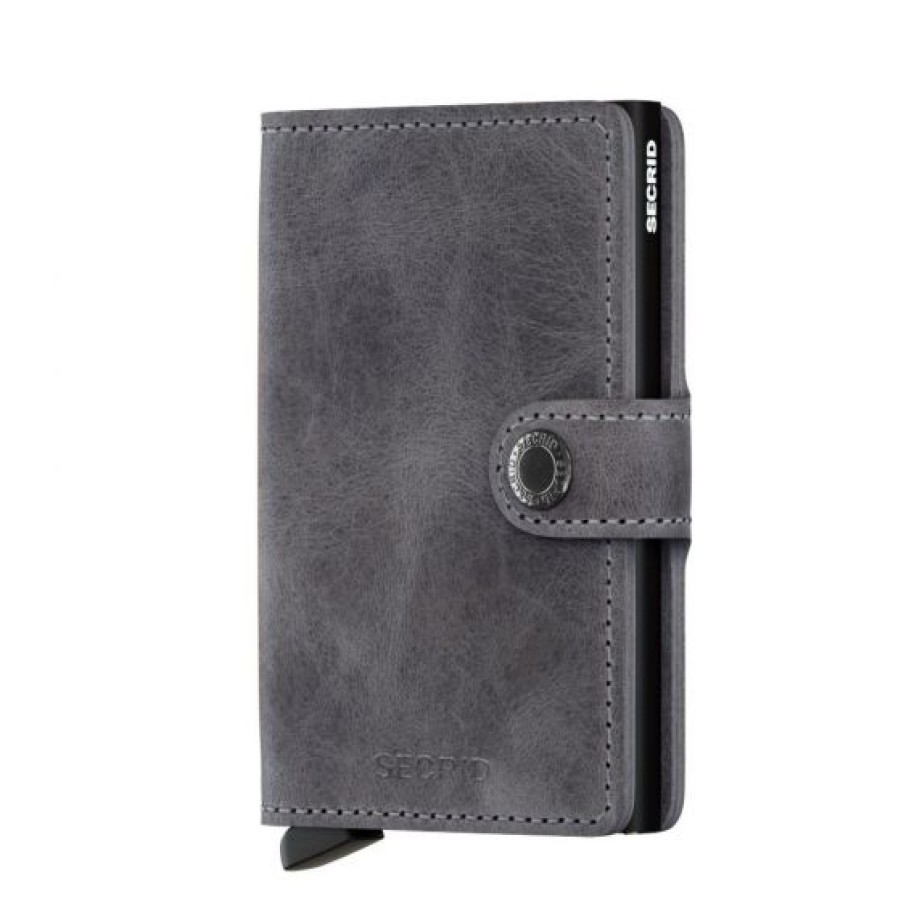 Best Selling Secrid | Secrid Mini Wallet Vintage Grey-Black