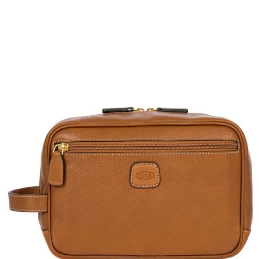 Travel Bric's | Bric'S Life Pelle Leather Washkit 42L Bag