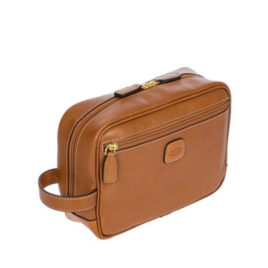 Travel Bric's | Bric'S Life Pelle Leather Washkit 42L Bag