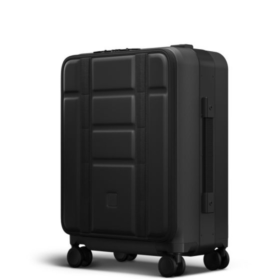 Luggage By Style Db | Db Pro Ramverk Front-Access Cabin Suitcase Black