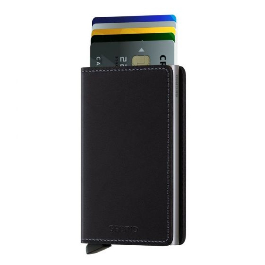 Best Selling Secrid | Secrid Original Black Slim Cotton Wallet