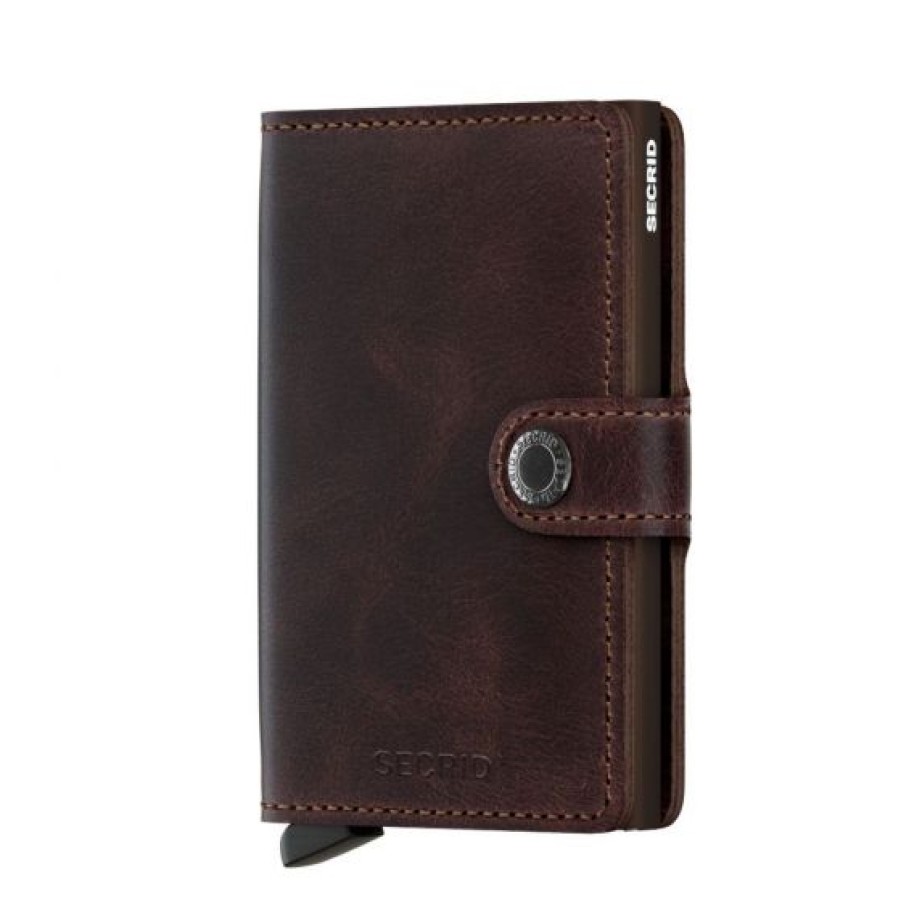 Best Selling Secrid | Secrid Mini Wallet Vintage Chocolate